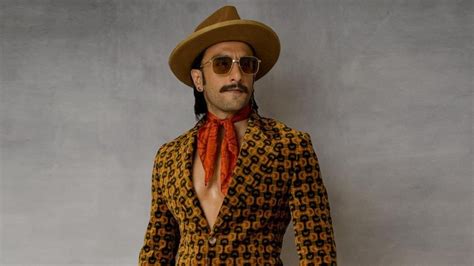 ranveer singh gucci shirt|ranveer singh pantsuit.